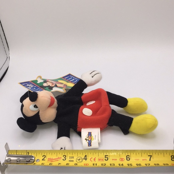 Disney Mickey Mouse Plush Keychain with Zippered Pouch - Picture 10 of 12